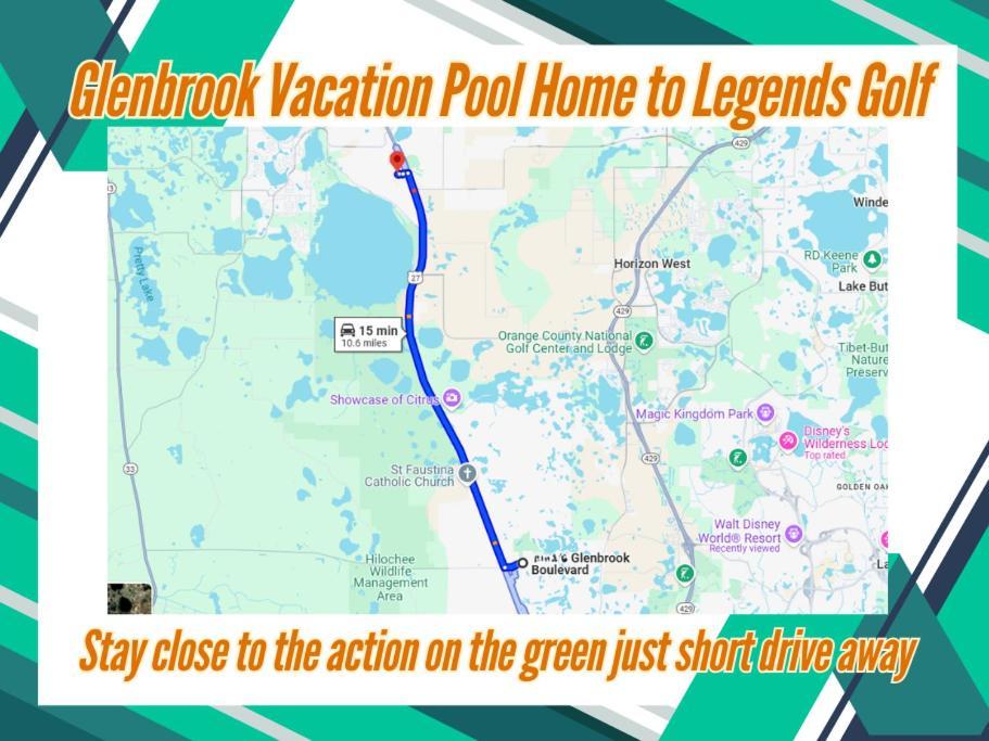 Glenbrook Vacation Poolspa Home Orlando Exterior photo